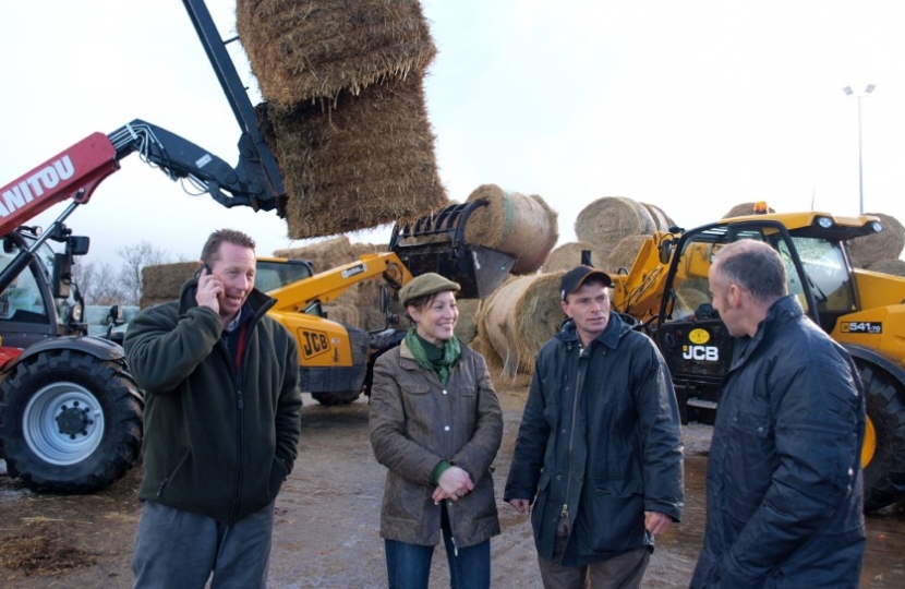 Rebecca Pow catches up with farm workers working around the clock