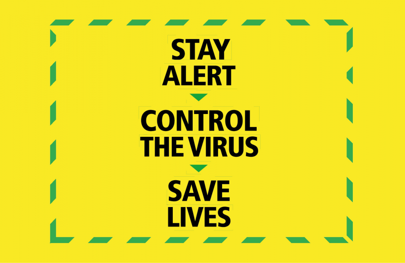 Stay Alert. Control the Virus. Save Lives.