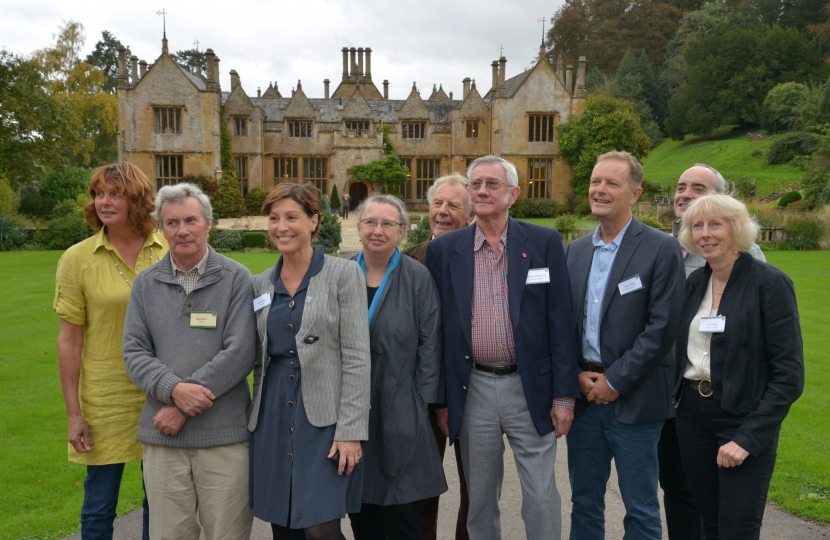 Trustees of the Wellington based Somerset Wildlife Trust (credit: Alain Lockyer)