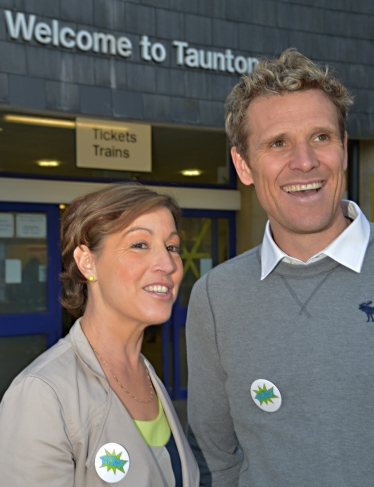 Welcoming Double Olympic Gold Medallist James Cracknell OBE to Taunton